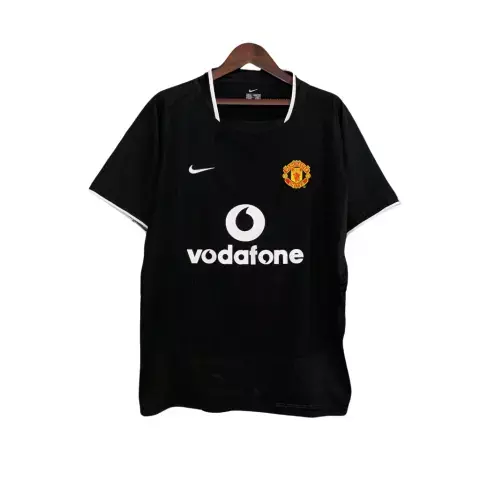 Camisa Manchester United Away Retrô 2003/04 Preta - Nike - comprar online