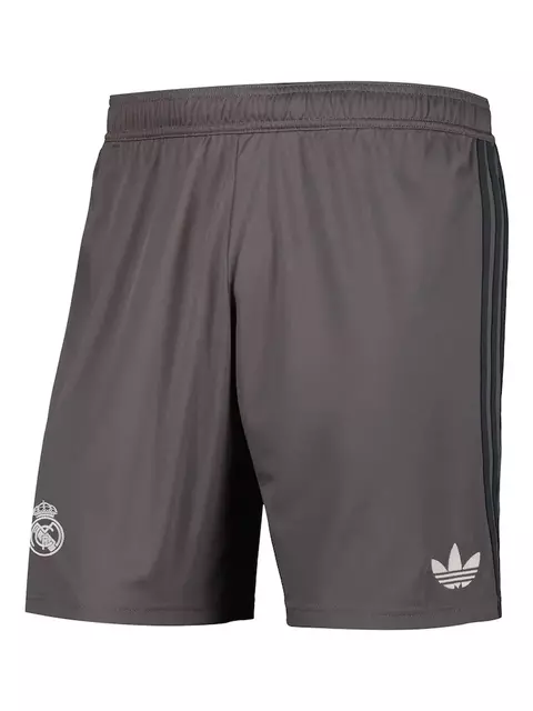 Short Real Madrid III 24/25 - Masculino Adidas - cinza - comprar online