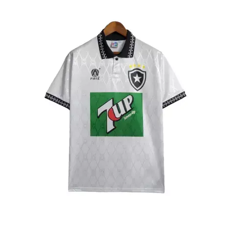 Camisa Botafogo II Retrô 1995 Torcedor Masculino - Branco
