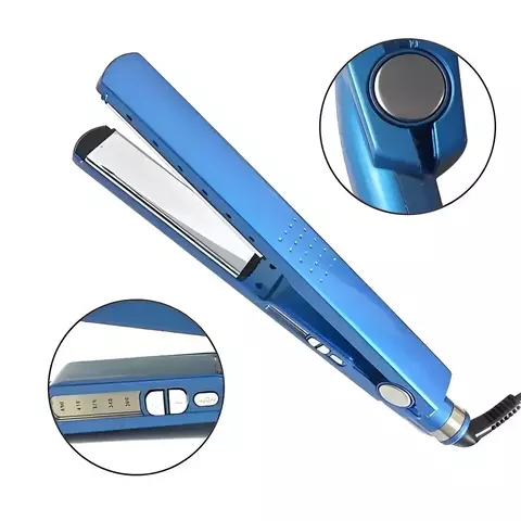 Prancha Chapinha de Cabelo Bivolt 110V/220V Nano Titânio