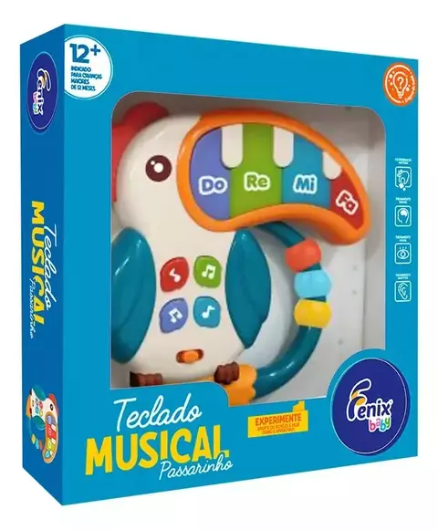 Teclado Musical Passarinho - Fenix