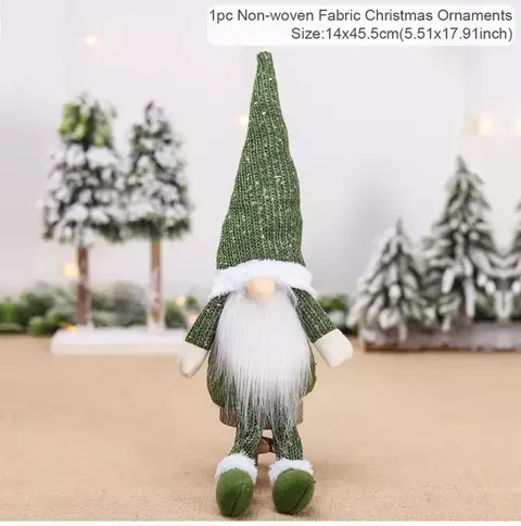 Papai Noel Feliz natal decorações para casa 2024 cristmas