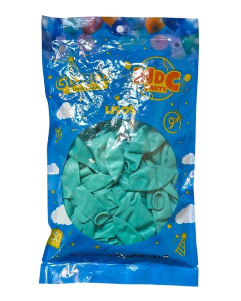 Globos de Látex 9” MDC x50 Unidades – Pack para Decoración de Eventos y Fiestas - comprar online