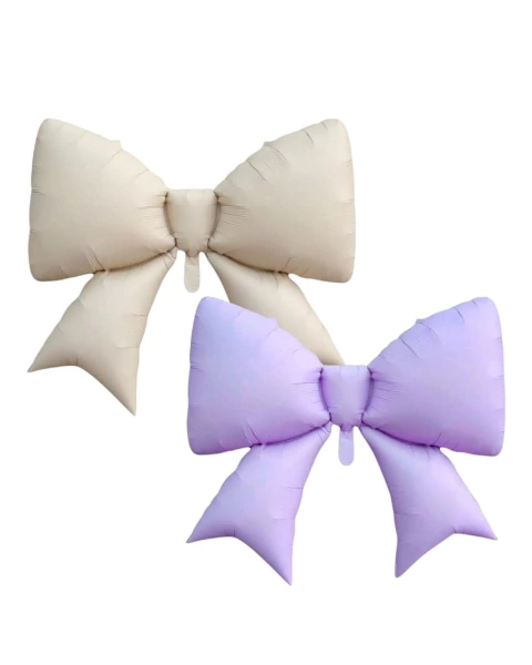 Globo Moño Pastel – Globo Metalizado Decorativo para Fiesta - comprar online