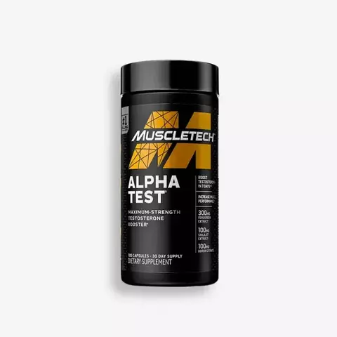 ALPHA TEST 120 CAPSULAS – MUSCLETECH