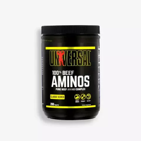 BEEF AMINOS 200 TABLETAS – UNIVERSAL