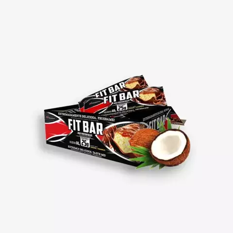 FIT BAR CAJA 12 UNIDADES SABOR COCO -CHOCOLATE– NUTRAMERICAN