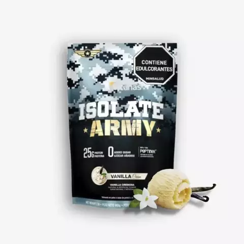 ISOLATE ARMY 2 LIBRAS SABOR VAINILLA CREAM – VITANAS