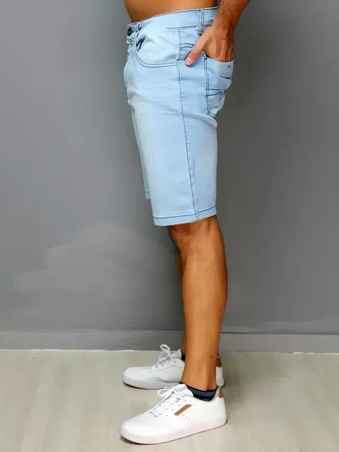 Bermuda JEANS masculino Tradicional CLARA Top coleção 2023