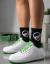 Pack x6 Medias Deportivas Algodón lisas Unisex caña media - tienda online