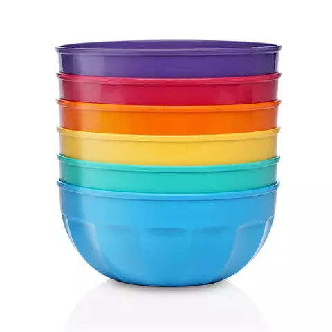 Compotera facetada multicolor x 6