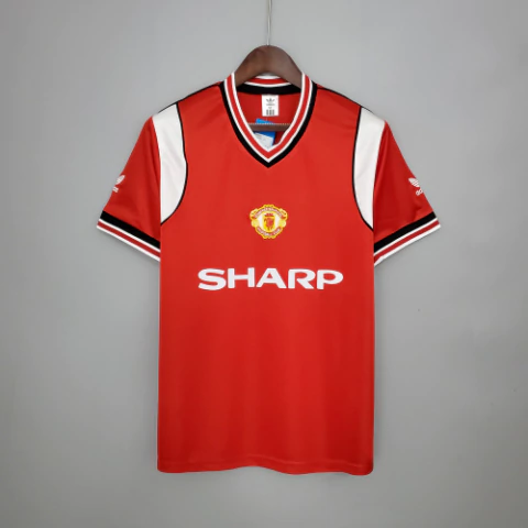 CAMISA DO MANCHESTER UNITED RETRO 85/86