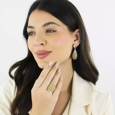 Conjunto Anel e Brinco Gigi