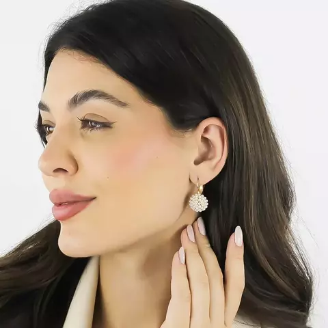 Brinco Chuverinho de Pérolas