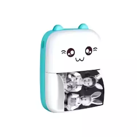 Mini Impresora Térmica Bluetooth Recargable Portátil Gatito - comprar online