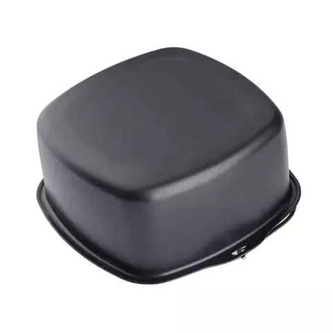 Molde quadrado antiaderente para bolo, bandeja para assar, cesta antiferrugem de