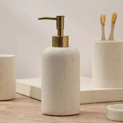 Conjunto de Acessórios para banheiro de pedra natural, - comprar online