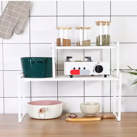 Prateleiras organizadoras para armários e despenca