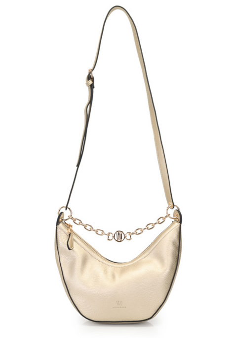 Bolsa Transversal Media Com Alca Corrente E Metal Personalizado