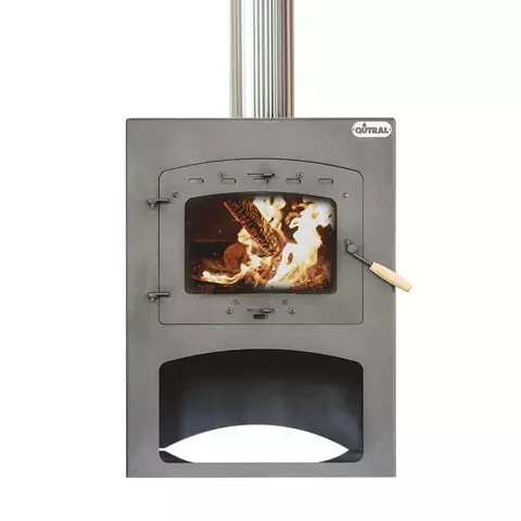 CALEFACTOR A LEÑA 'PATAGONICA 15000' - QUTRAL