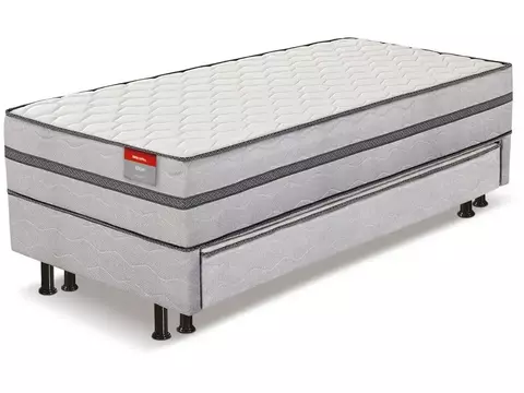Cama Box Solteiro Reconflex com Cama Auxiliar
