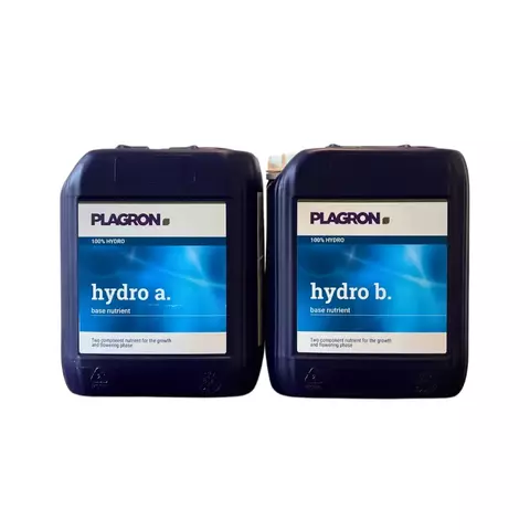 Combo Fertilizante Plagron Hydro A+B 10L - comprar online
