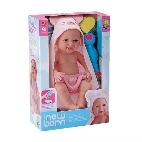 Boneca Diver New Born Little Banho com Acessórios - comprar online