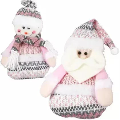 Pendente De Natal Trico Rosa 17X13Cm - Rio Master - comprar online