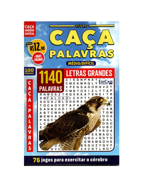 LIVRO CAÇA PALAVRAS ED.116 MÉDIO/DIFICIL