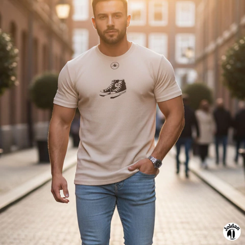 Camisetas Hombre en Tela Galleta Urbanas ✨ - comprar en línea