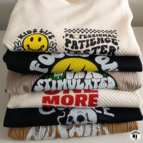 Camiseta Hombre Tela Premium Texturizada ✨ Tendencia 2025 - comprar en línea