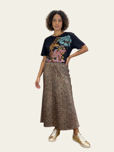 Saia Midi M Animal Print