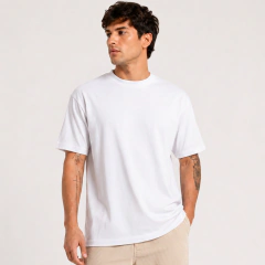 Camiseta Streetwear 30.1 Penteada 100% Algodão Premium - comprar online