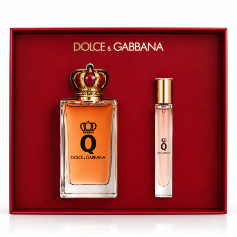 Kit Perfume Dolce & Gabbana Q Feminino Eau de Parfum 100ml + Travel Spray 10ml