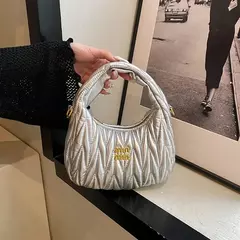 Bolsa feminina transversal couro PU