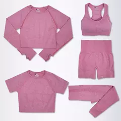 Conjunto feminino para academia