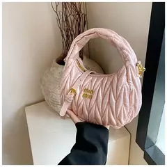 Imagem do Bolsa feminina transversal couro PU