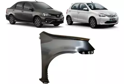 Guardabarro delantero izquierdo Toyota Etios 13/23 Sin agujero