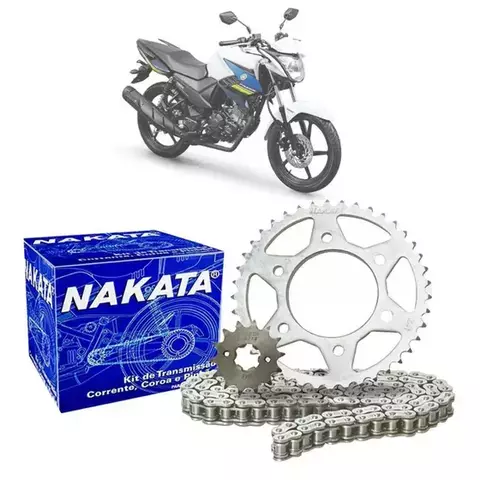 KIT TRANSMISSÃO FAZER 150 (13-15) - NAKATA - comprar online