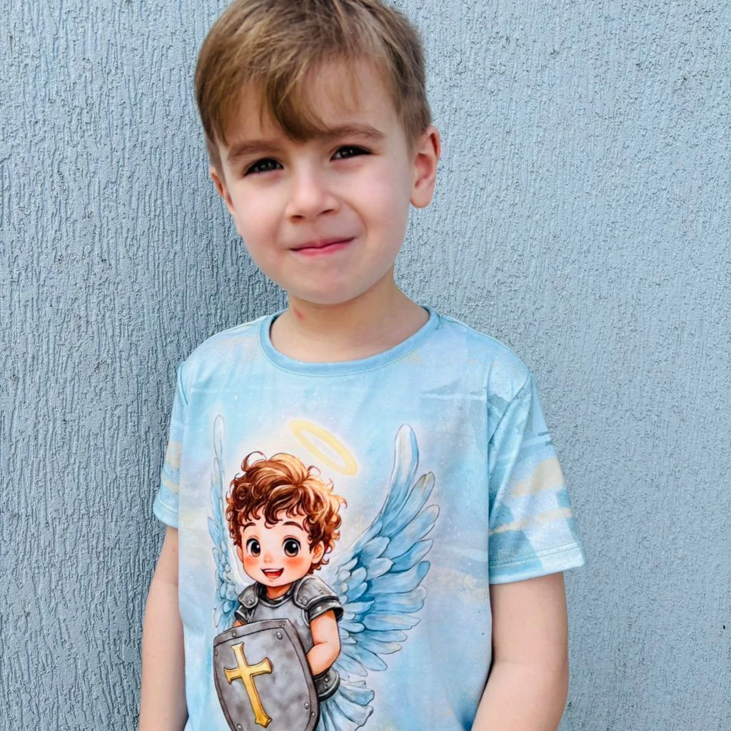 Camiseta Infantil São Miguelzinho