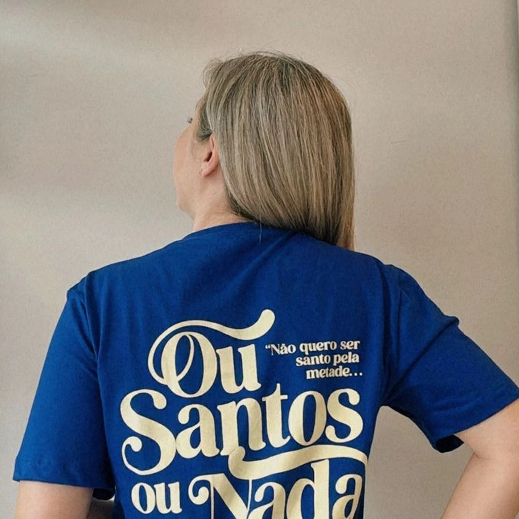 Baby Look Ou Santos ou Nada