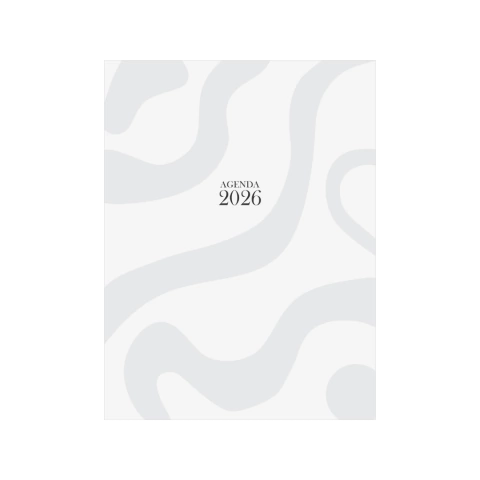 Agenda 2026 neutra A5 - white - comprar online