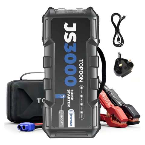Arrancador Bateria Automovil Jumpstarter Topdon Js3000 24000