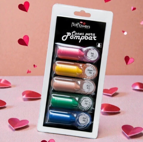 Kit Cone De Pompoar 05 Unidades Hot Flowers - comprar online