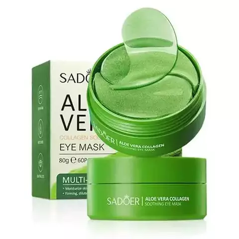Máscara de Olhos com Colágeno Aloe Vera.