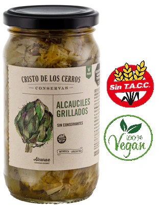 Alcauciles Grillados 310 grs Cristo de los Cerros