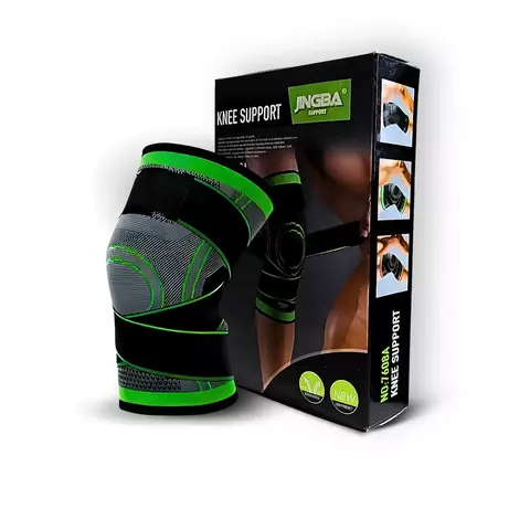 Joelheira de compressão com Bandagem Elástica de Estabilidade