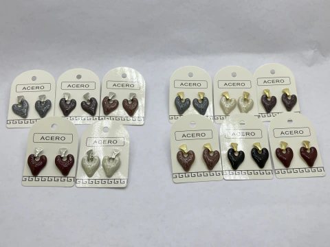 Arito corazón esmaltado
