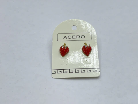 Arito frutilla con strass