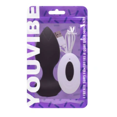 Plug Anal 10 Vibrações Controle Sem Fio Youvibe Vipmix - loja online